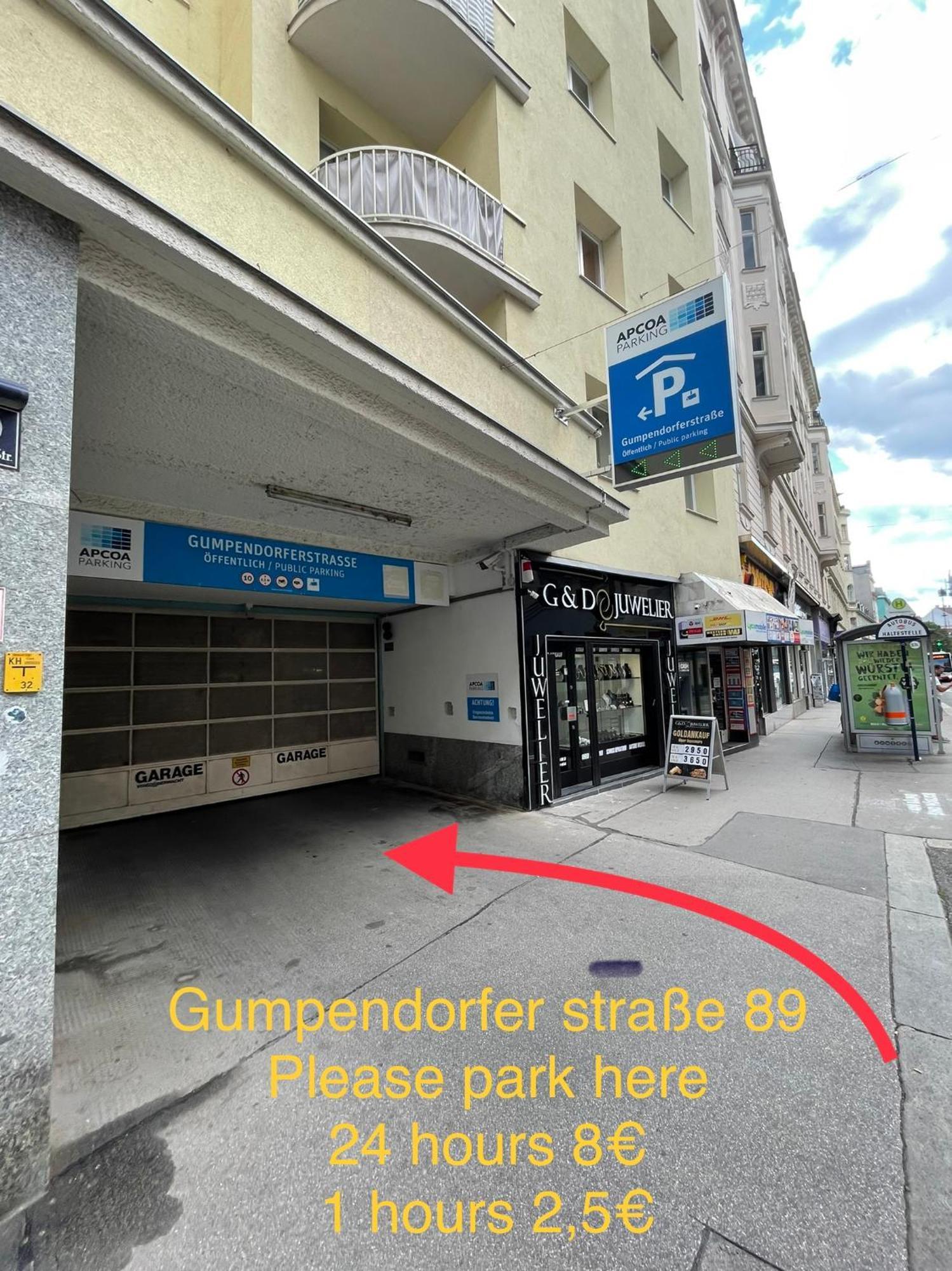 Direct City Center-Privat Rooms-5 Minutes Mariahilferstrasse Відень Екстер'єр фото
